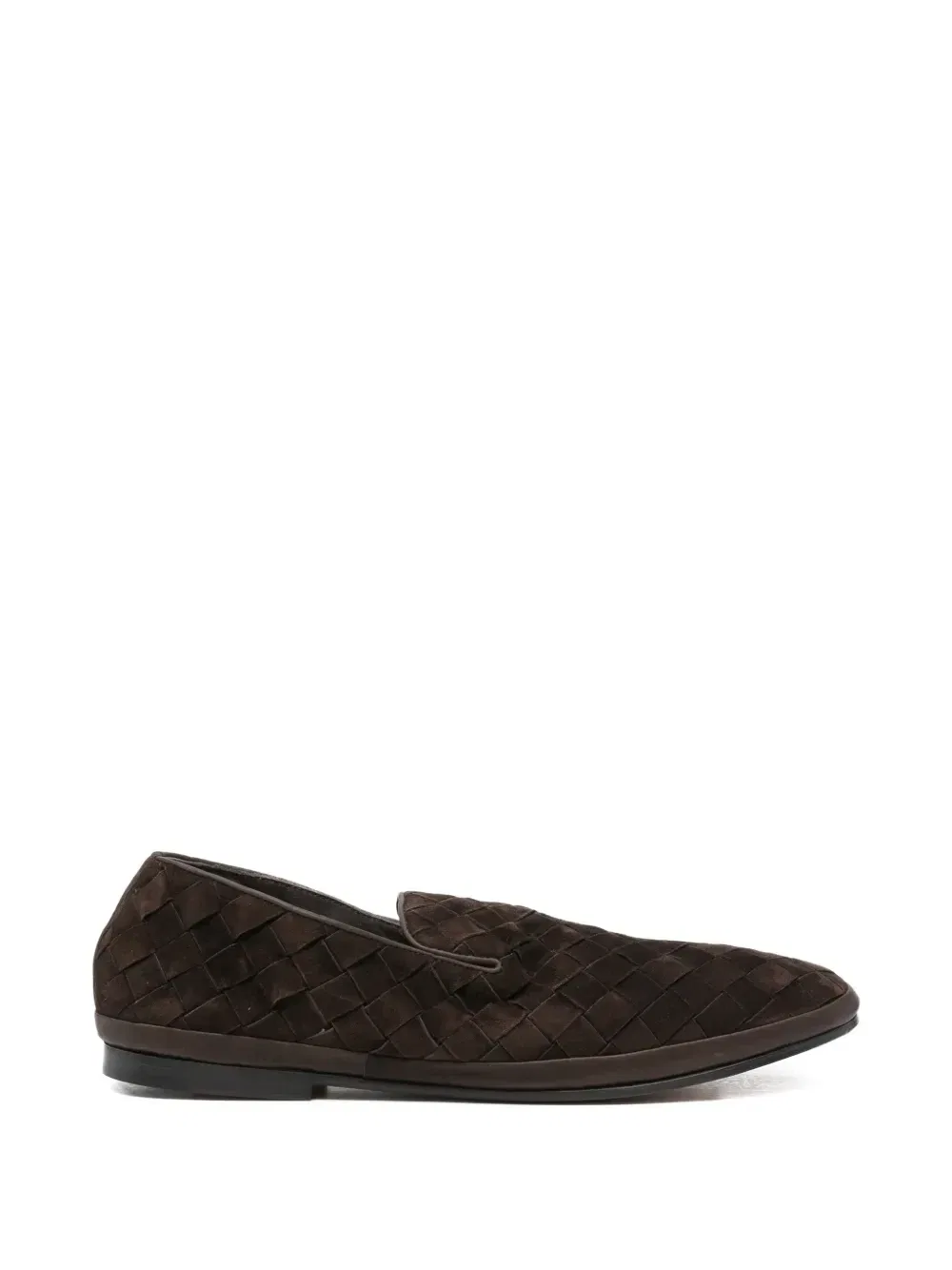 Туфли Loafers из замши Henderson Baracco, коричневый