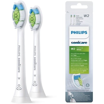 Philips Sonicare W2 Optimal White Standard — электрическая зубная щетка, комплект из 2 насадок
