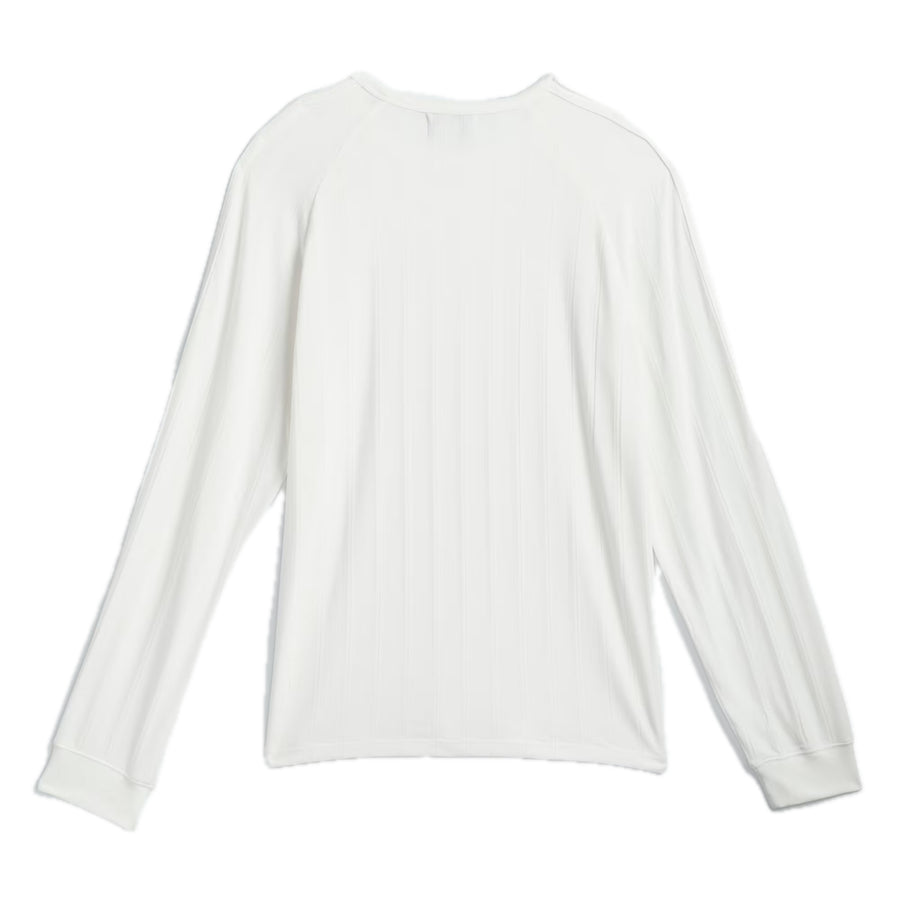 Футболка adidas x CLOT Long Sleeve Ribbed T-shirt 'Core White', белый — фото 2