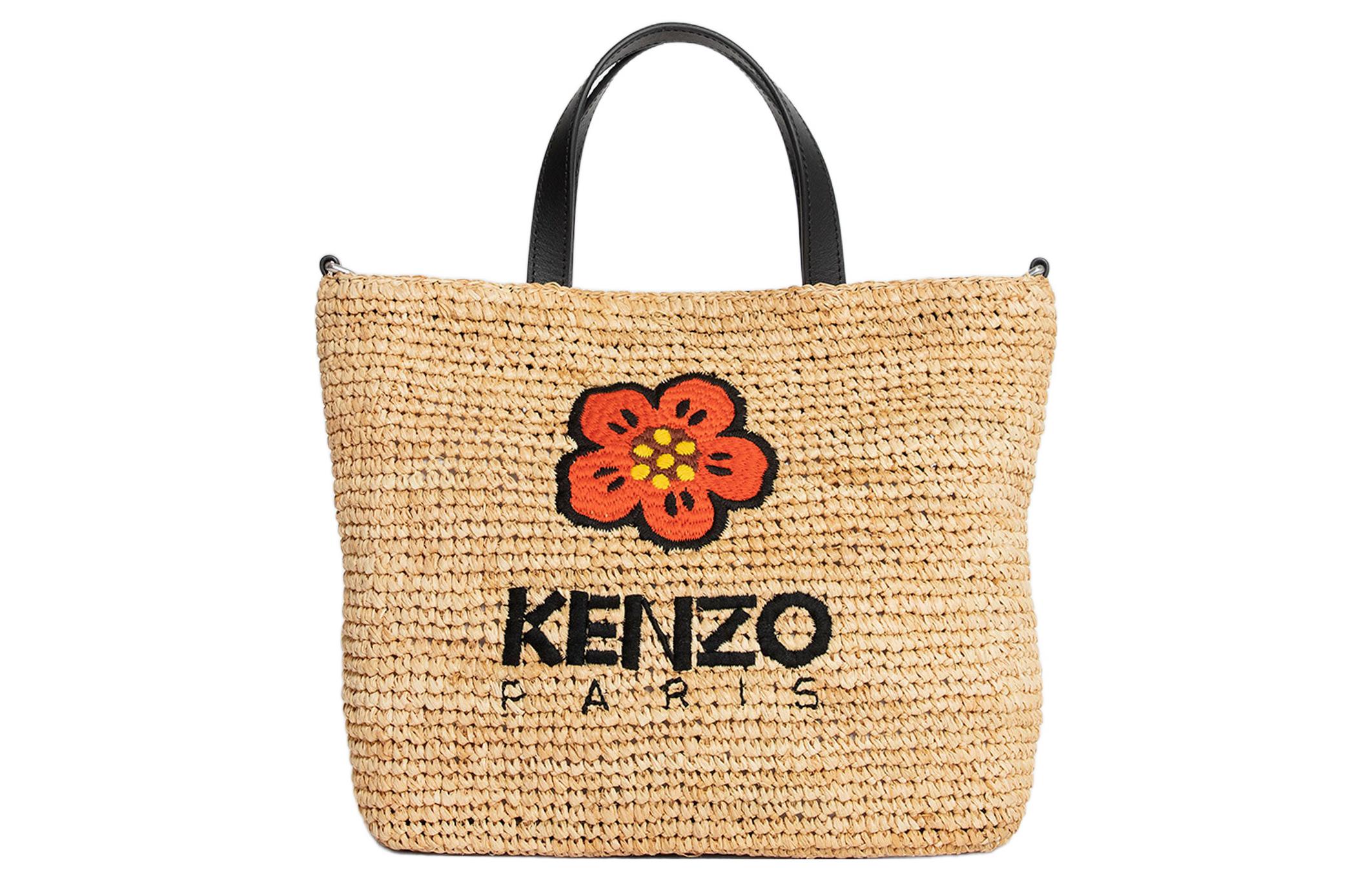 

Сумка-тоут с цветочной вышивкой KENZO
