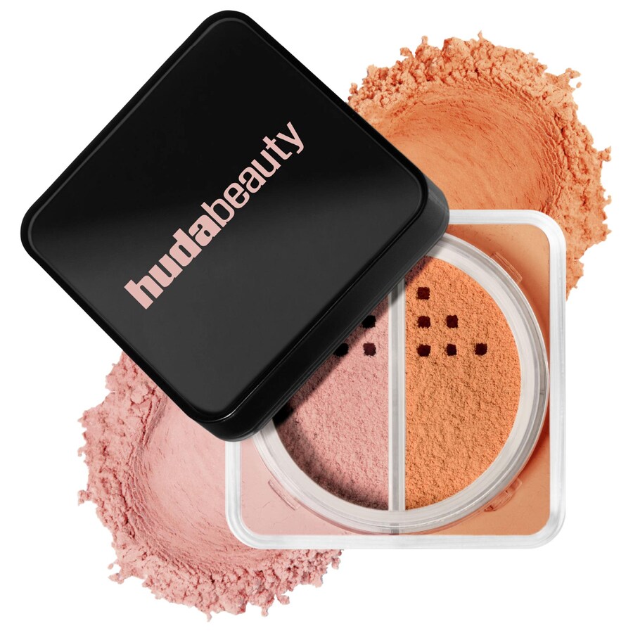 

Рассыпчатая фиксирующая пудра Easy Bake Blurring HUDA BEAUTY, 2 x 0.22 oz/2 x 6.5 g, Pink Pumpkin