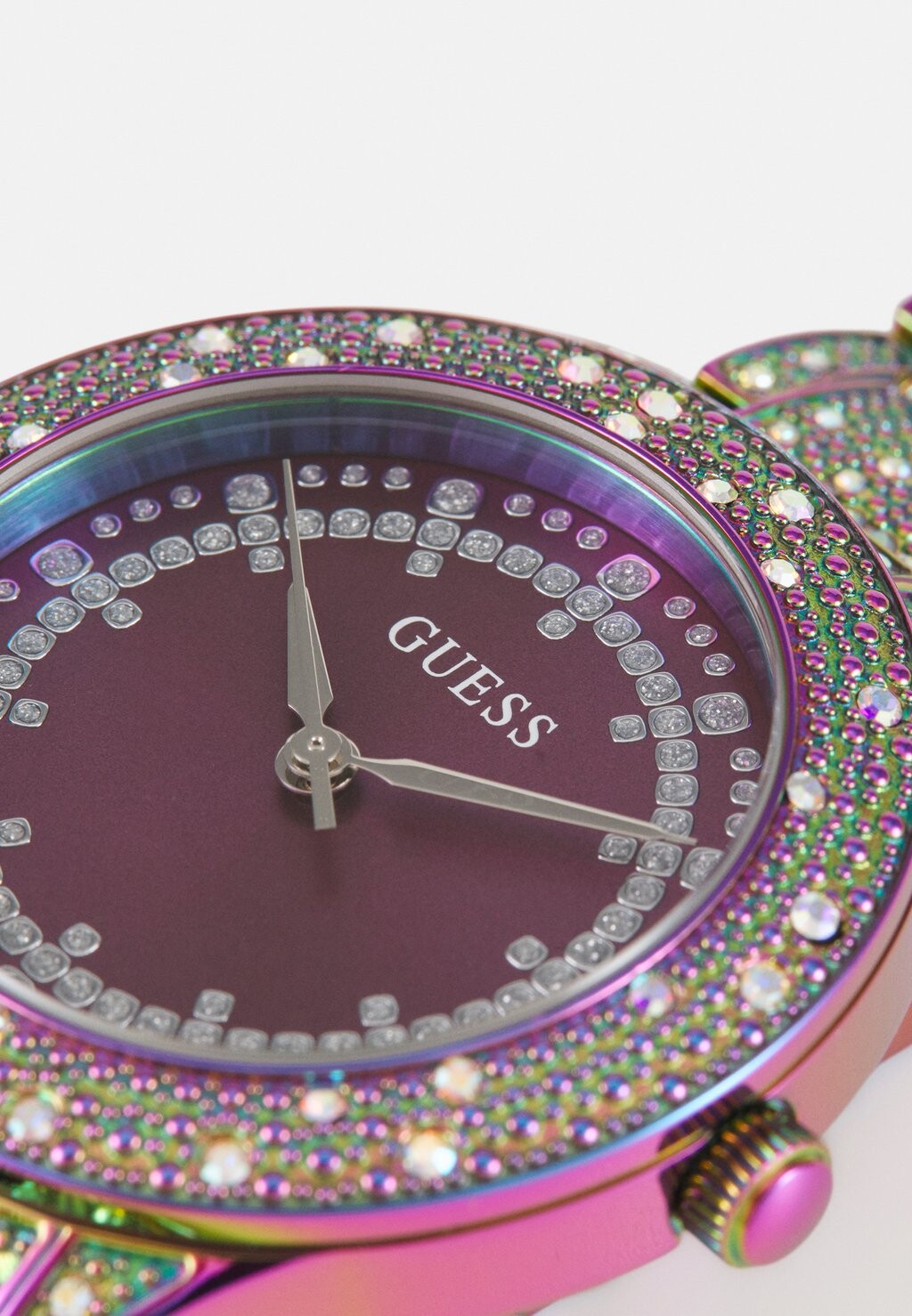 

Часы SHOOTING STAR Guess, фиолетовый