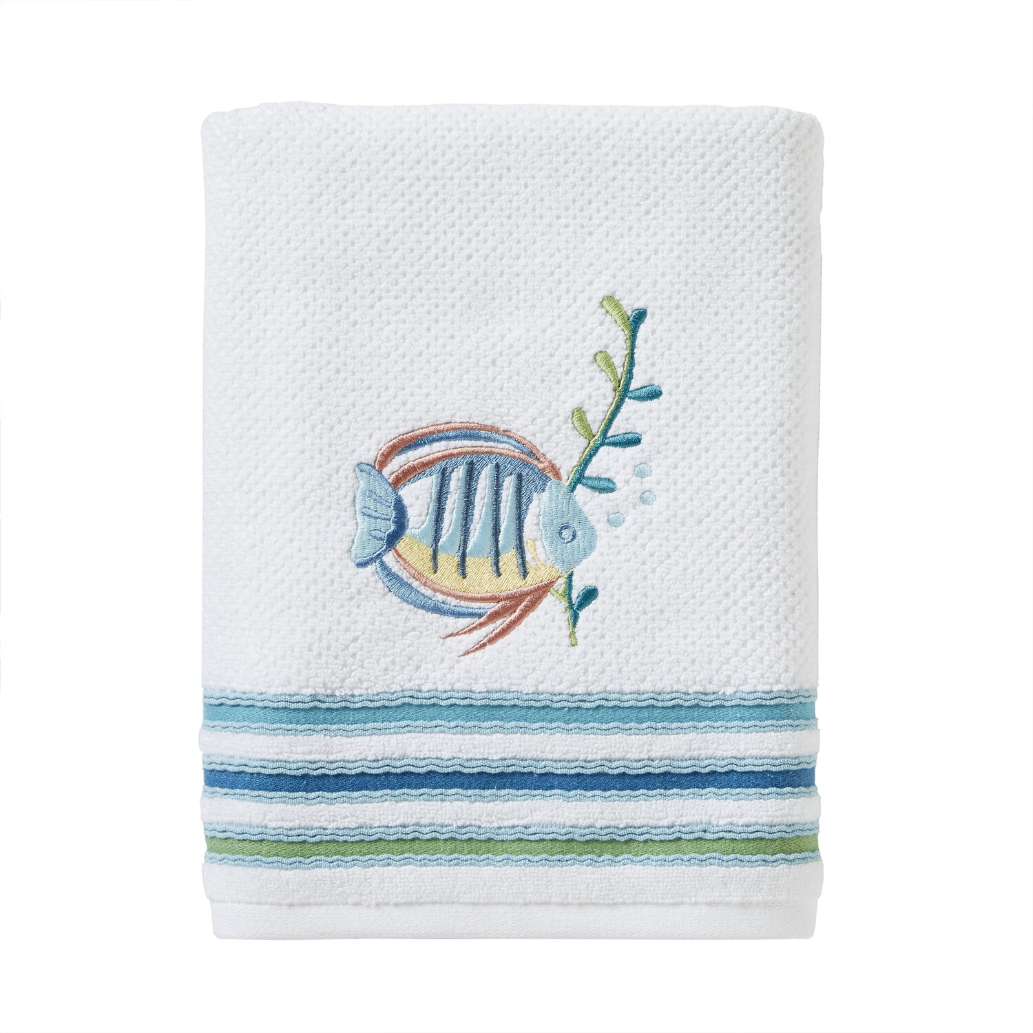 

Полотенце SKL Рome Saturday Knight Ltd Ocean Watercolor, белый