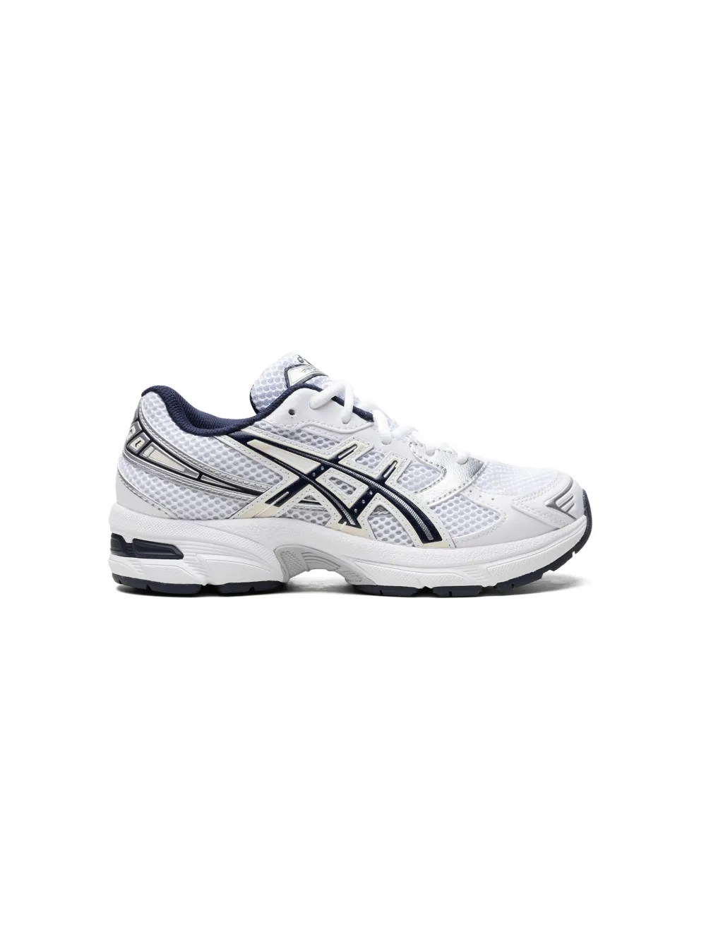 Кроссовки Gel-1130 на шнуровке Asics Kids, белый — фото 2