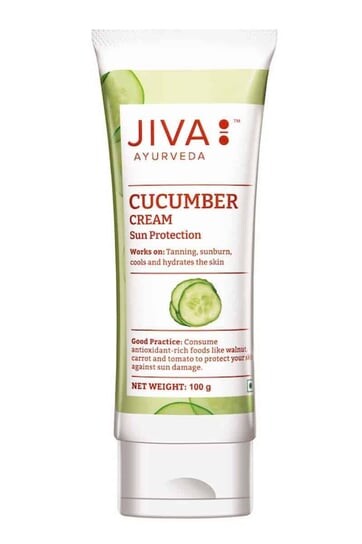 

Огуречный крем, увлажняющий и защитный, 100 г Jiva