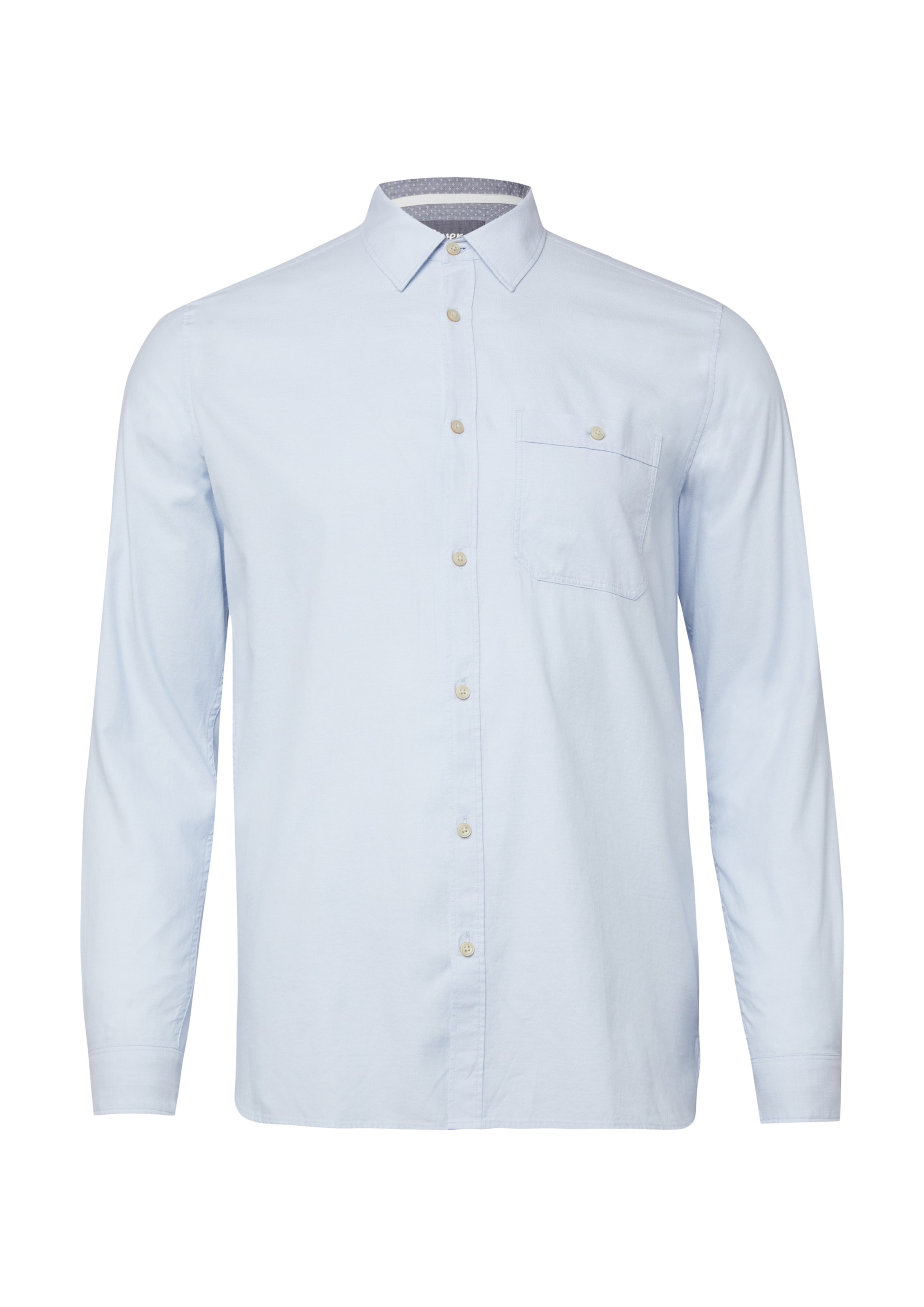 

s.Oliver Рубашка на пуговицах светлого голубого цвета Regular fit