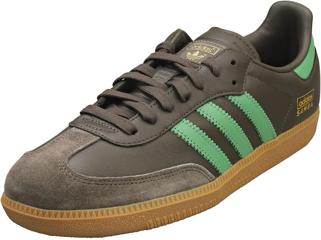 Мужские кроссовки Adidas Samba, Shadow Olive/Preloved Green/Gum