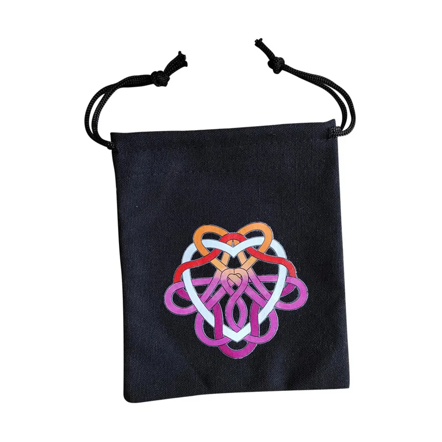 

Руническое Бесконечное Сердце, Hip-Clip Dice Bags