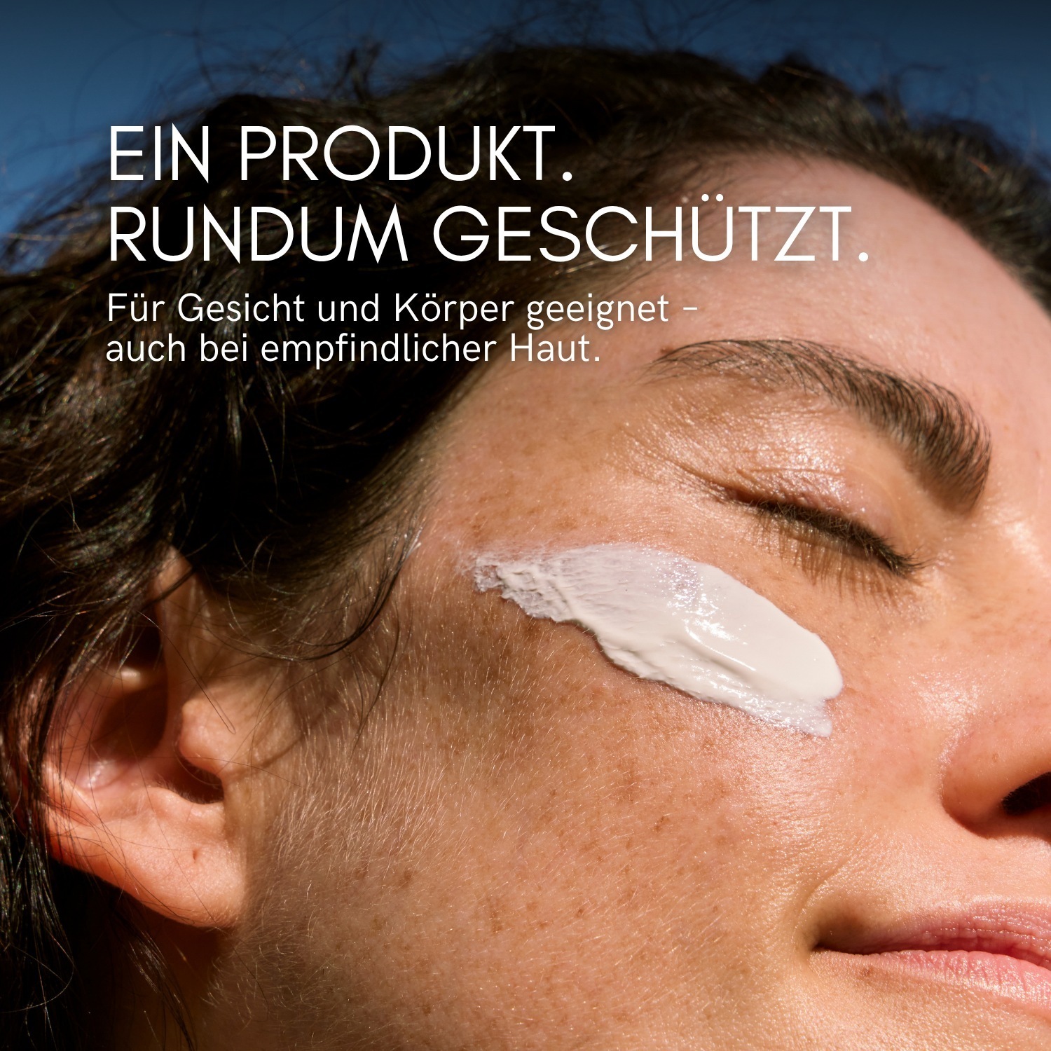 Солнцезащитный крем sonnenschutzcreme lsf 50+ - uva+uvb + blaulichtfilter mit matrixyl 3000 Evoderm, объем 100 мл — фото 3