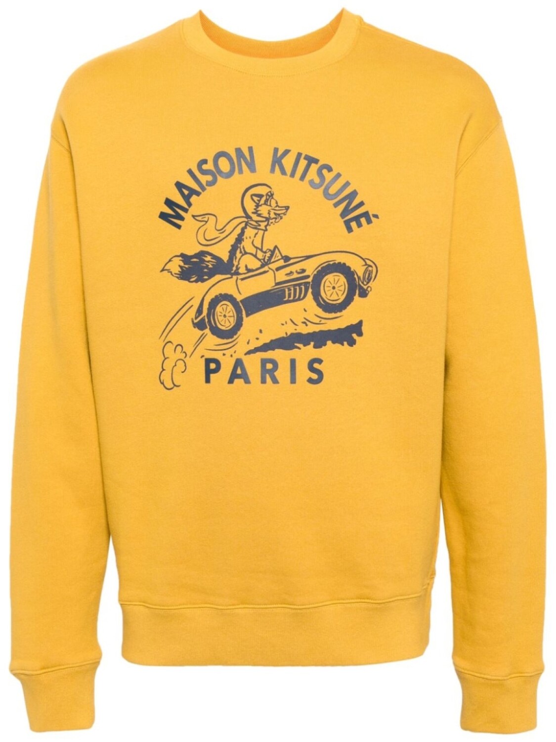 

Толстовка Racing Fox Maison Kitsuné, желтый