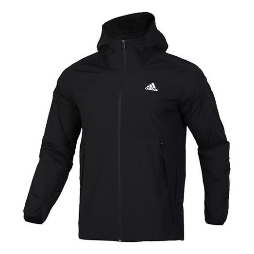 

Куртка adidas Trench Coat Eh3770 Black Coat Hooded Jacket, черный