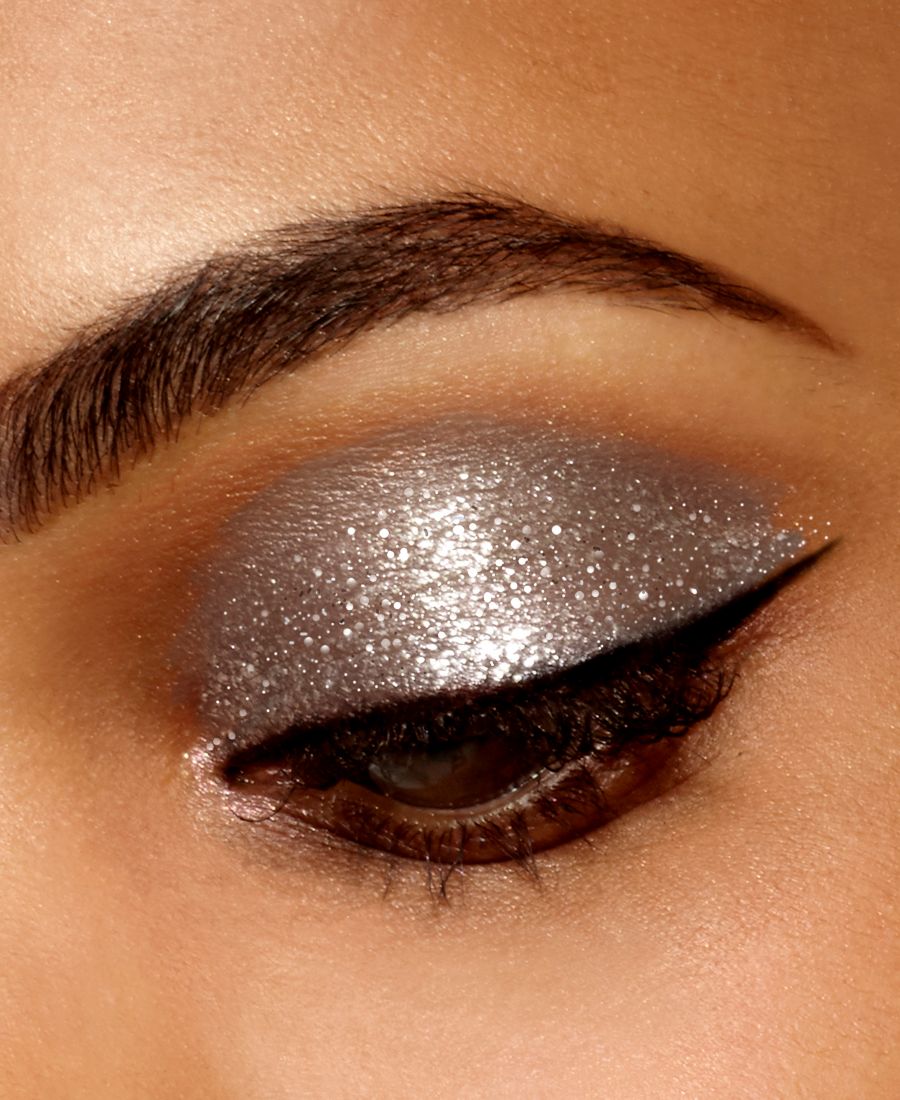 Жидкие тени для век Glitter & Glowe Stila, цвет diamond dust - sheer silver and multicolor — фото 3