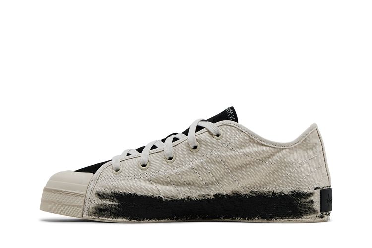 Кроссовки Y-3 Nizza Low 'Talc Black', кремовый — фото 3