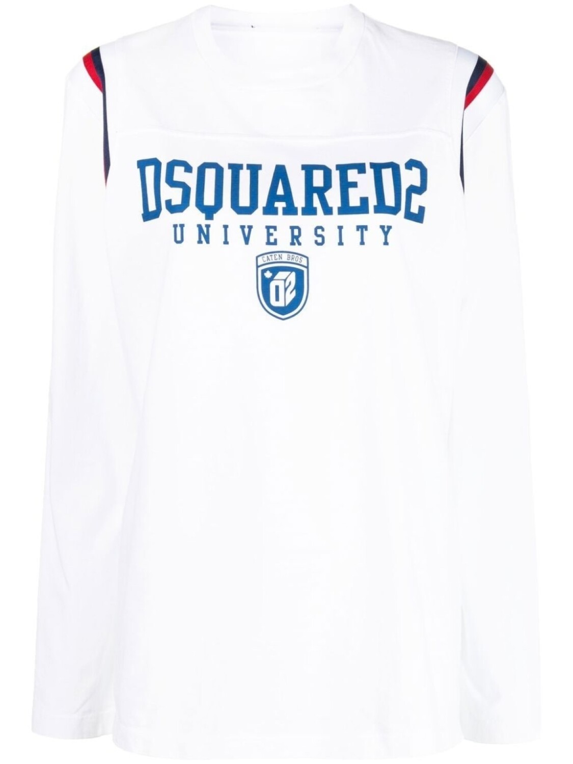 

Dsquared2 graphic-print cotton T-shirt, белый