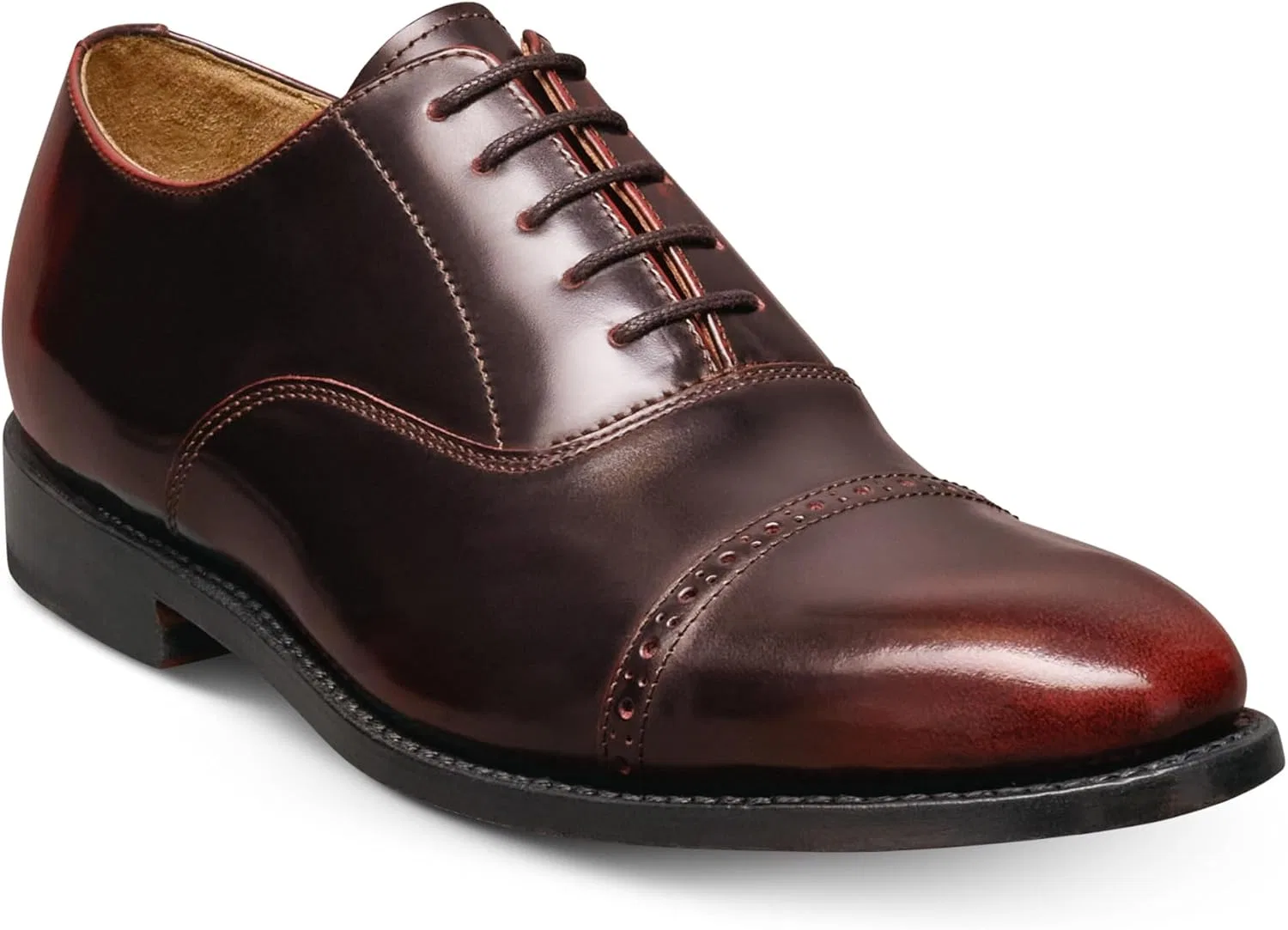Оксфорды мужские Allen Edmonds, бордовый