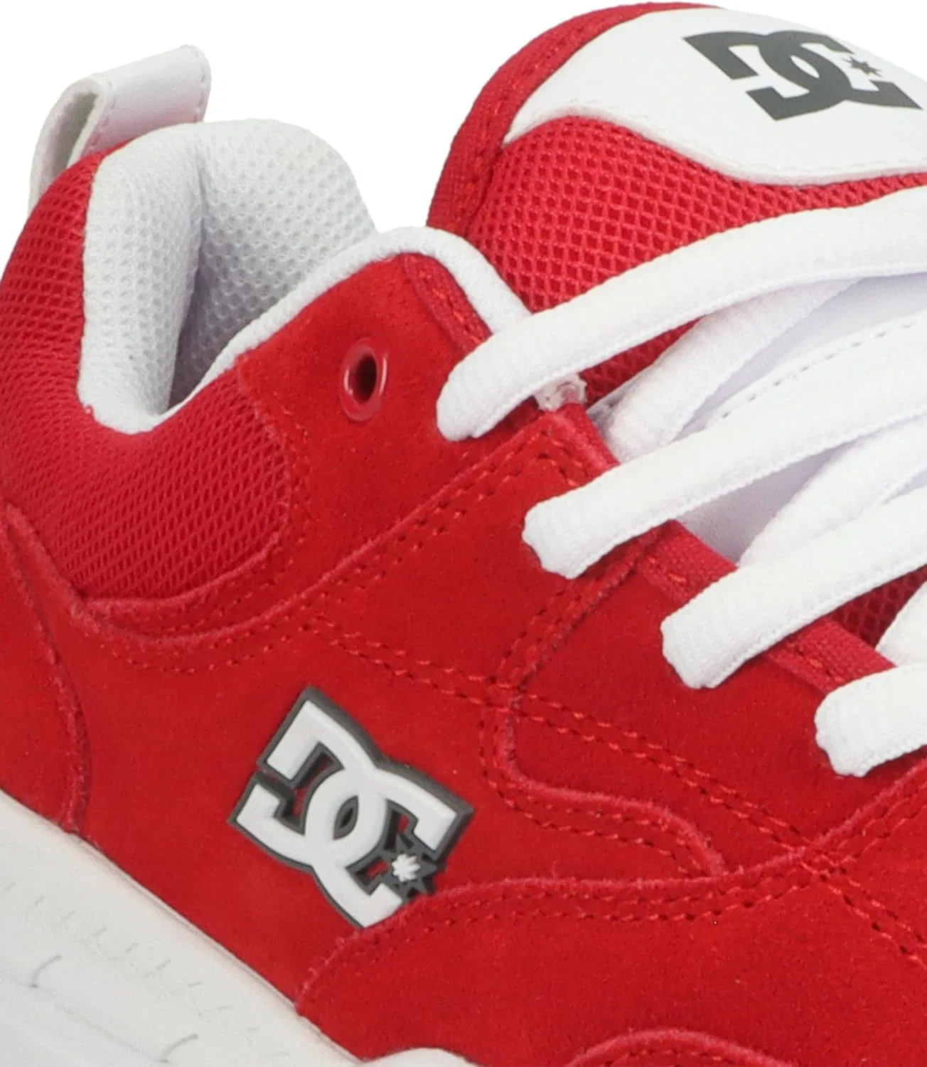 Кроссовки для скейтбординга DC, мужские, цвет Red/White/Black — фото 2