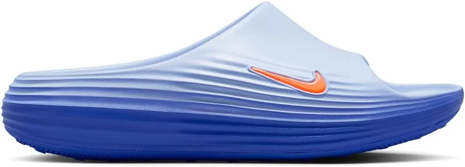 Спортивные сандалии Nike, водородный синий/тотал оранж/блю кристал — фото 4