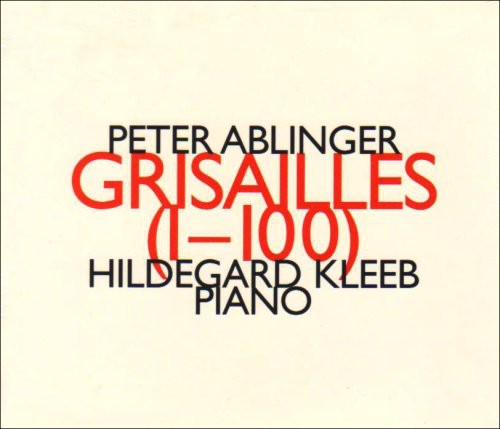 

CD диск Kleeb, Hildegard: Grisailles (I-100)