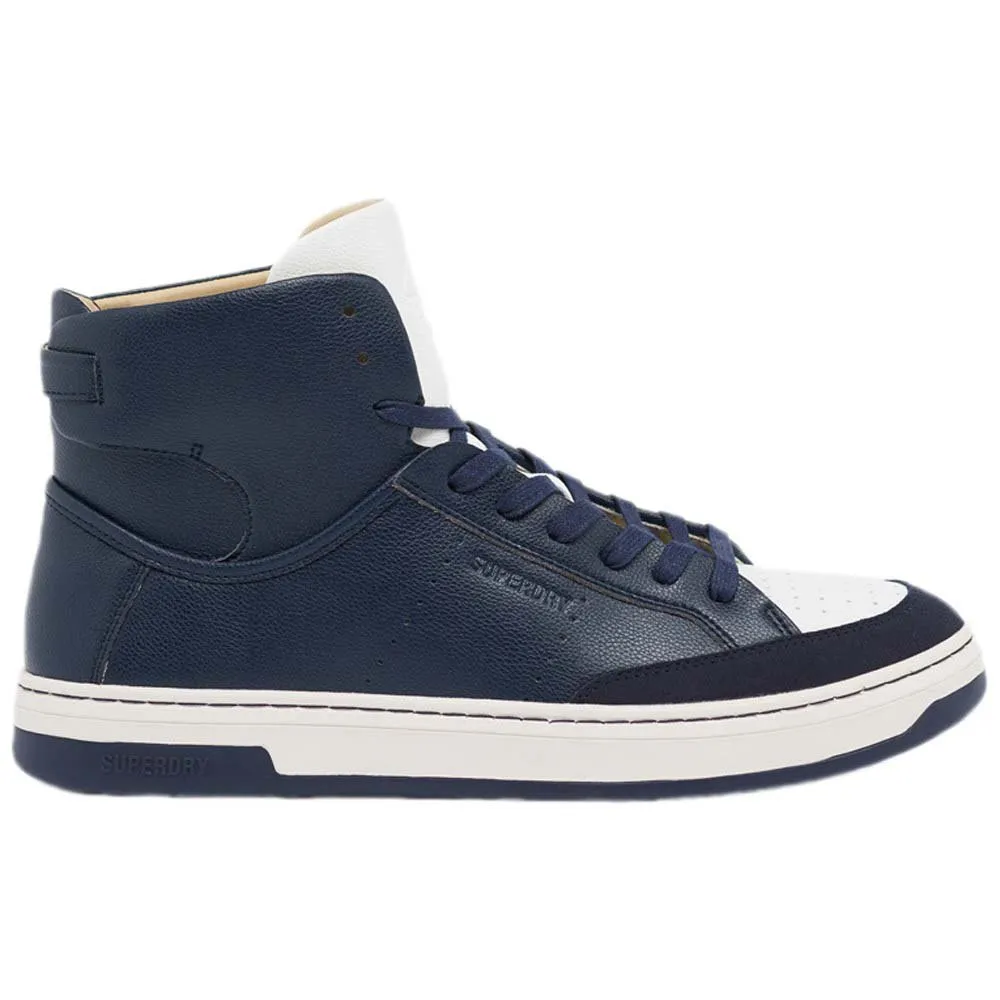 

Кроссовки Superdry Vegan Basker Sport High trainers, синий