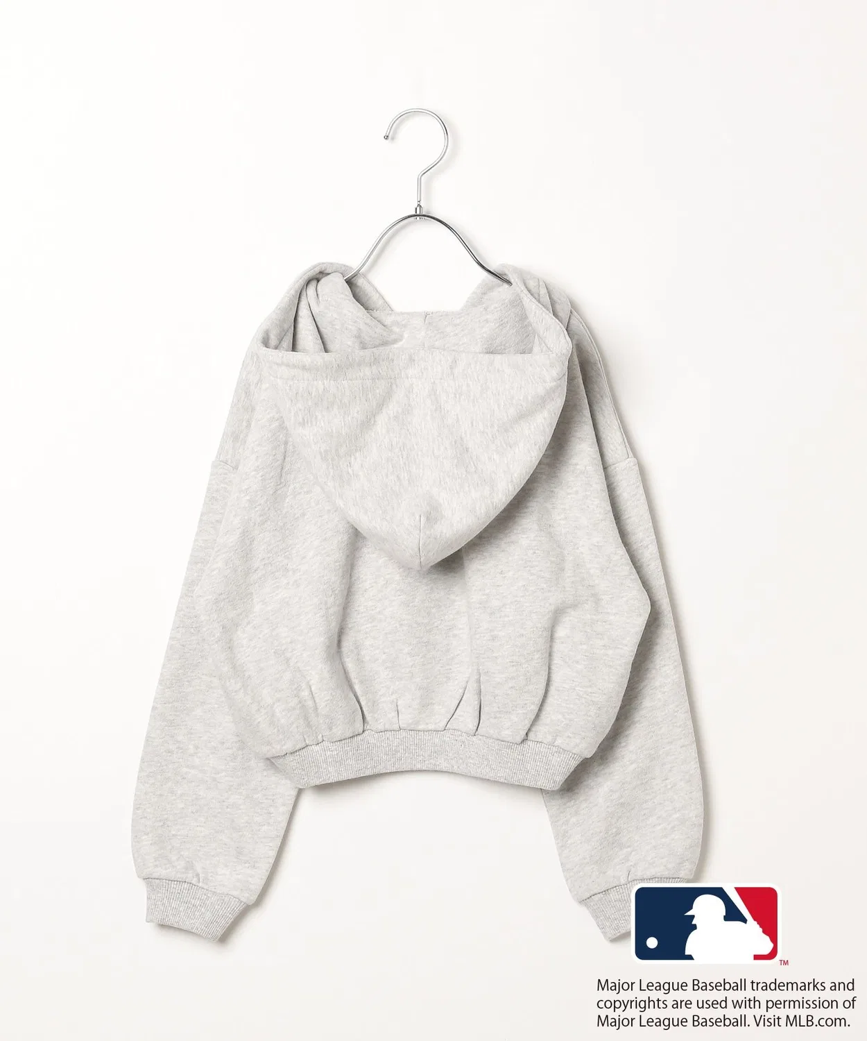 Толстовка с патчем MLB 10C REPIPI, цвет овсянка — фото 2