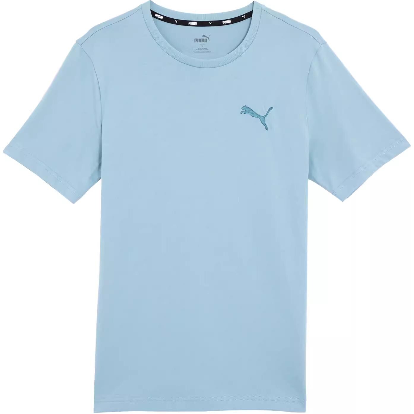 

Футболка унисекс серая/синяя Puma, серый/синий