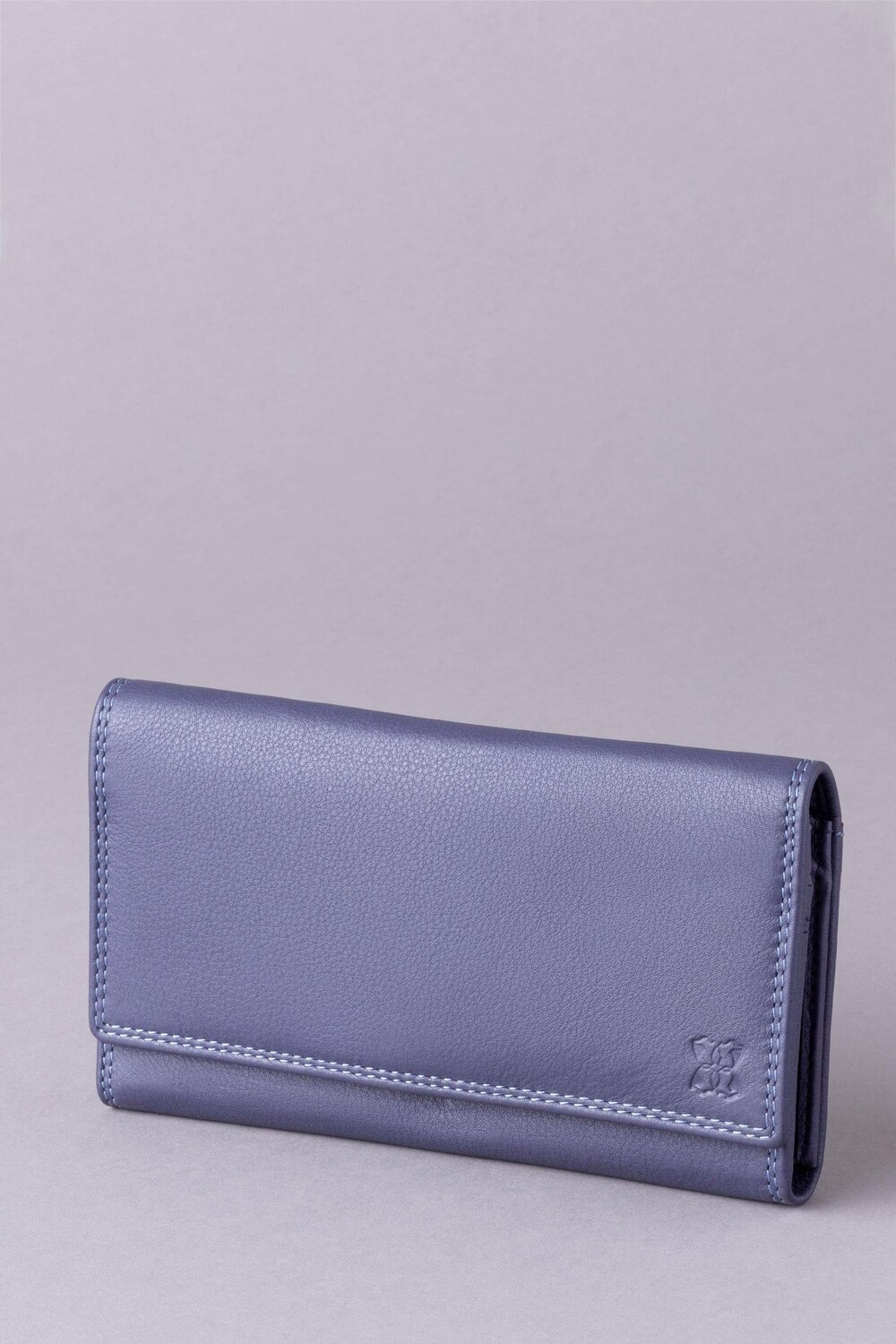 

Большой кожаный кошелек Lakeland Lakeland Leather, фиолетовый