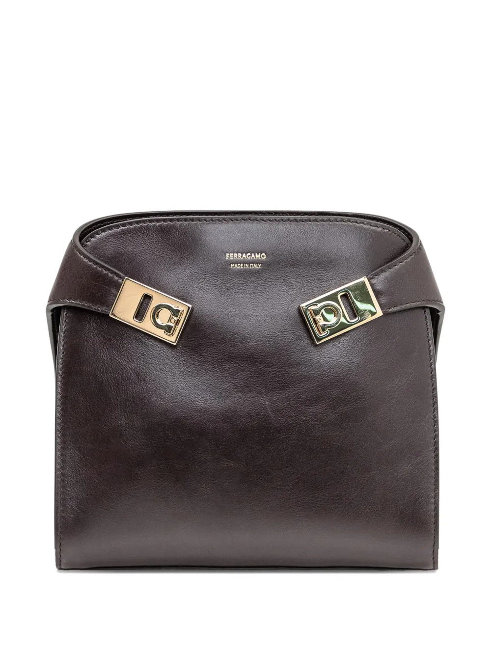 

Маленькая поясная сумка Hug Ferragamo, коричневый