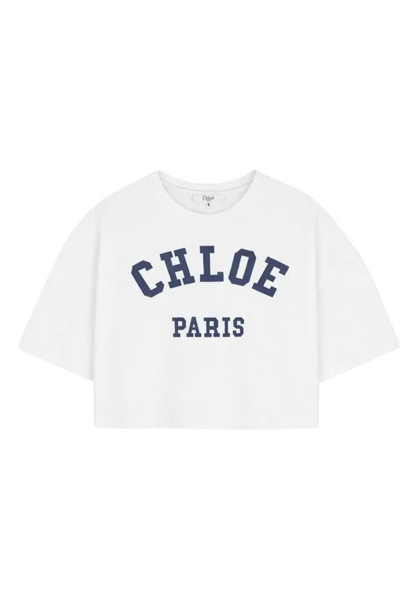 Футболка с принтом Chloé, White
