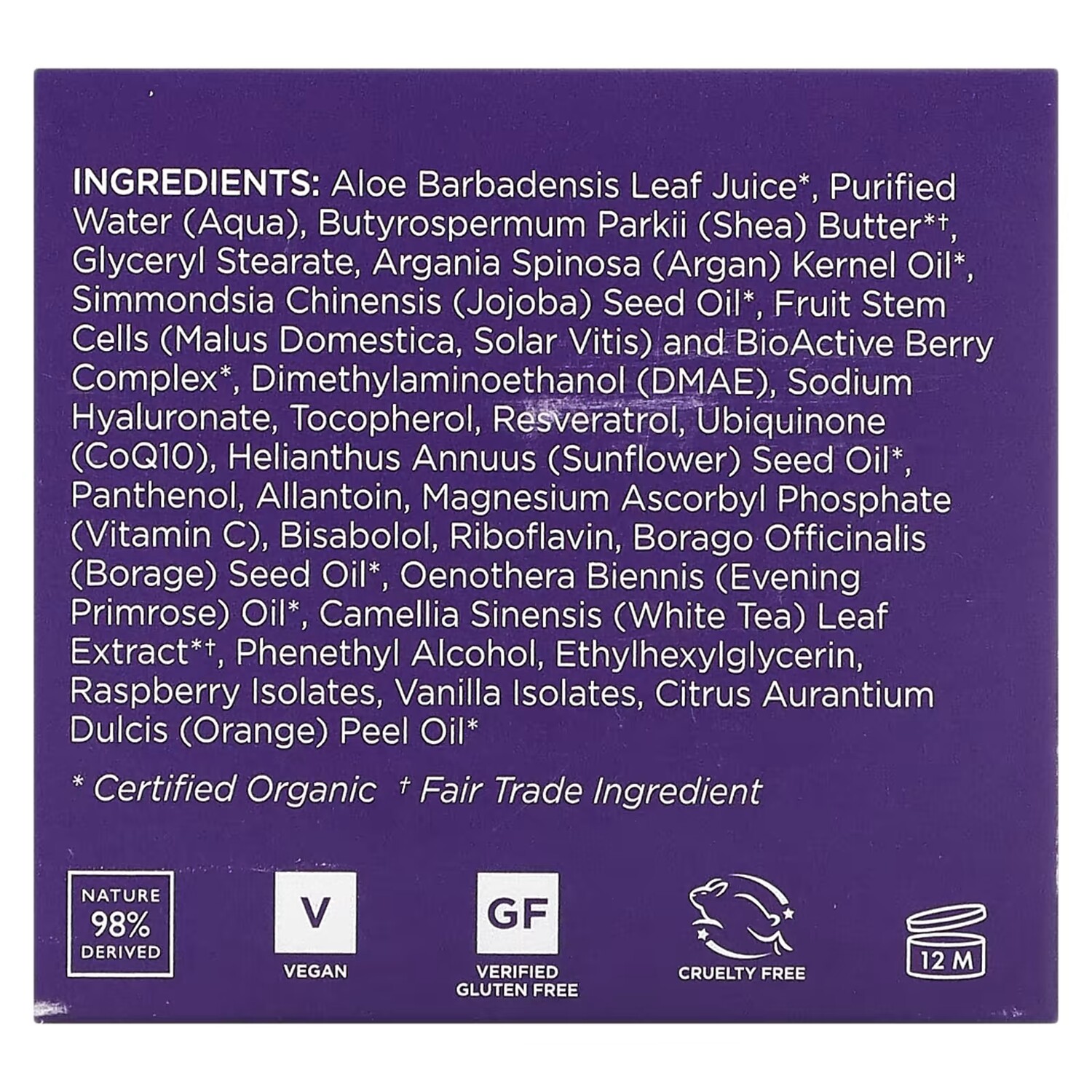 Масло для лица Andalou Naturals — Гиалуроновая кислота Lift & Firm Cream против старения, 50 г — фото 3