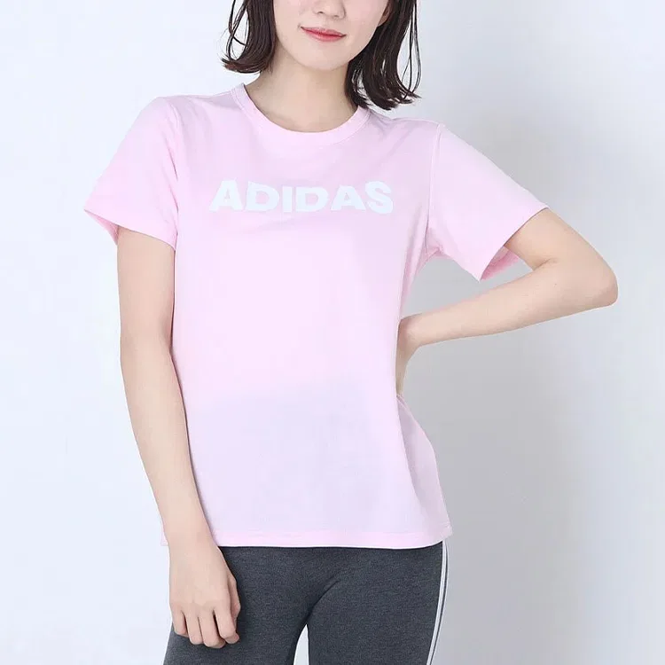 Футболка AEROREADY женская Pink Adidas — фото 3