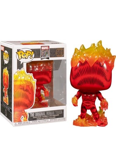 

Funko POP! Marvel, коллекционная фигурка, Marvel 80th, The Original Human Torch