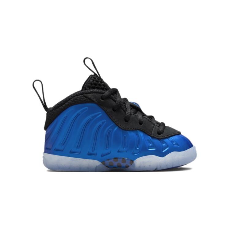Кроссовки Nike Little Posite One Toddler Shoes TD Low-top Blue/white/black, синий — фото 2