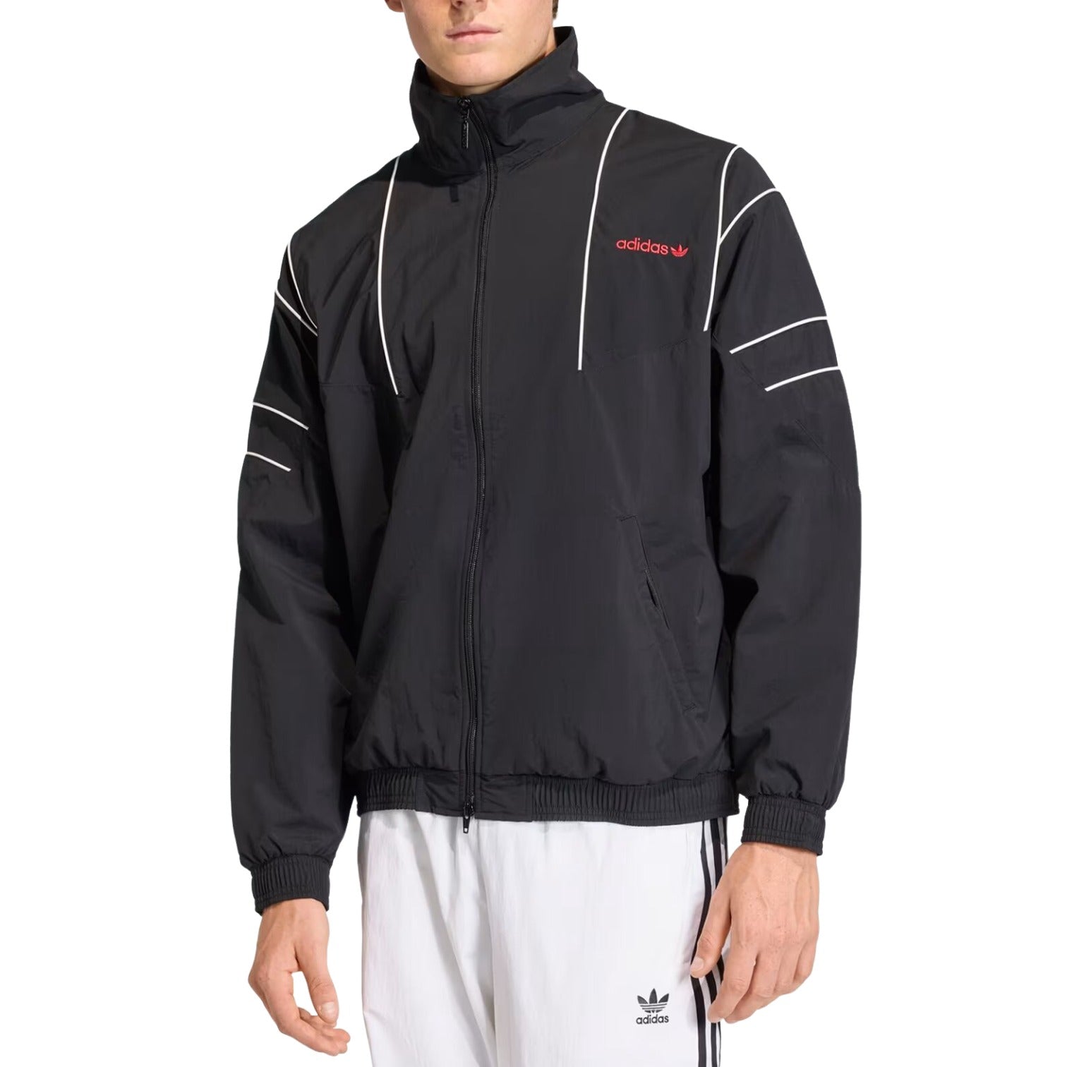 Спортивная куртка Adidas Cut Line, черная — фото 2