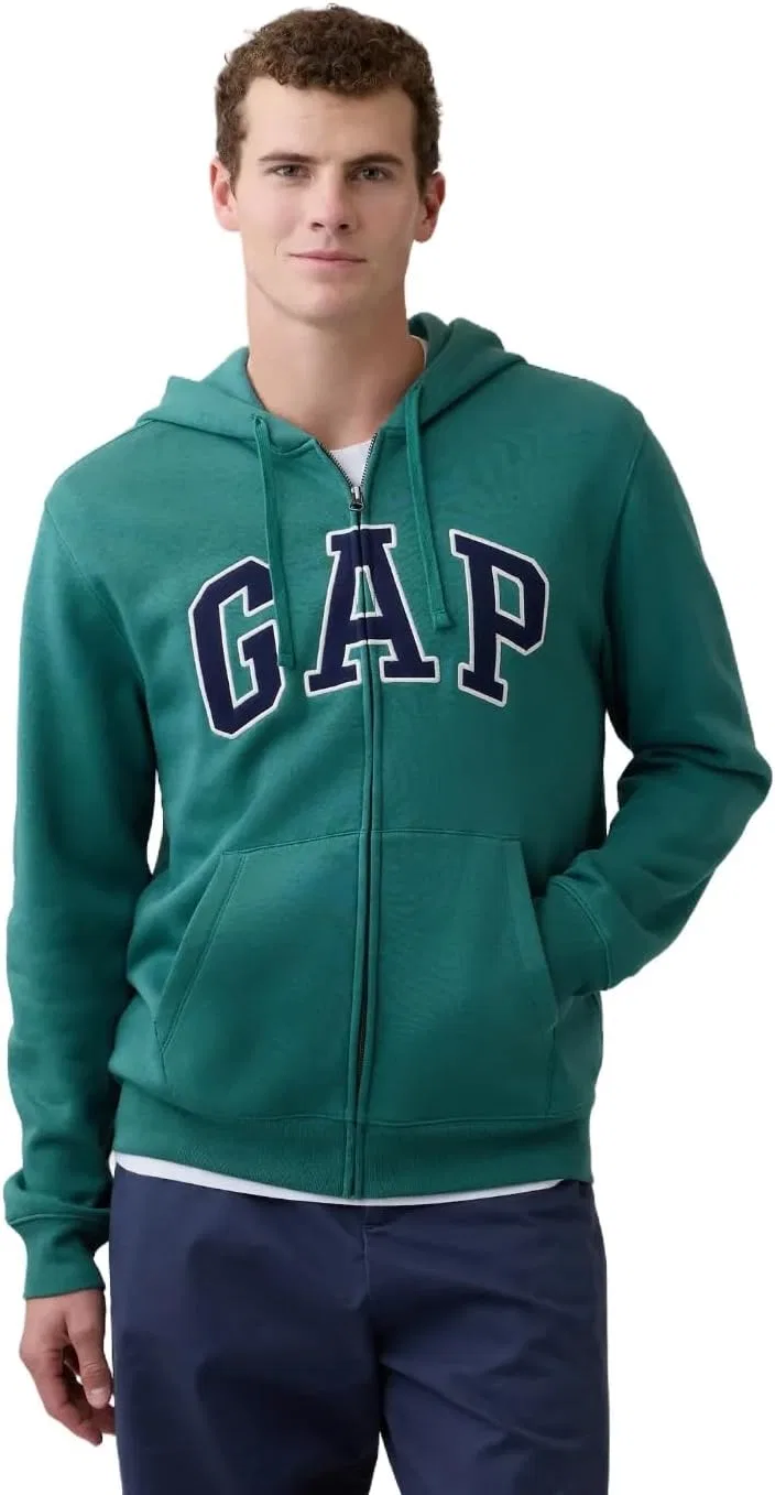 Худи на молнии GAP, цвет Balsam