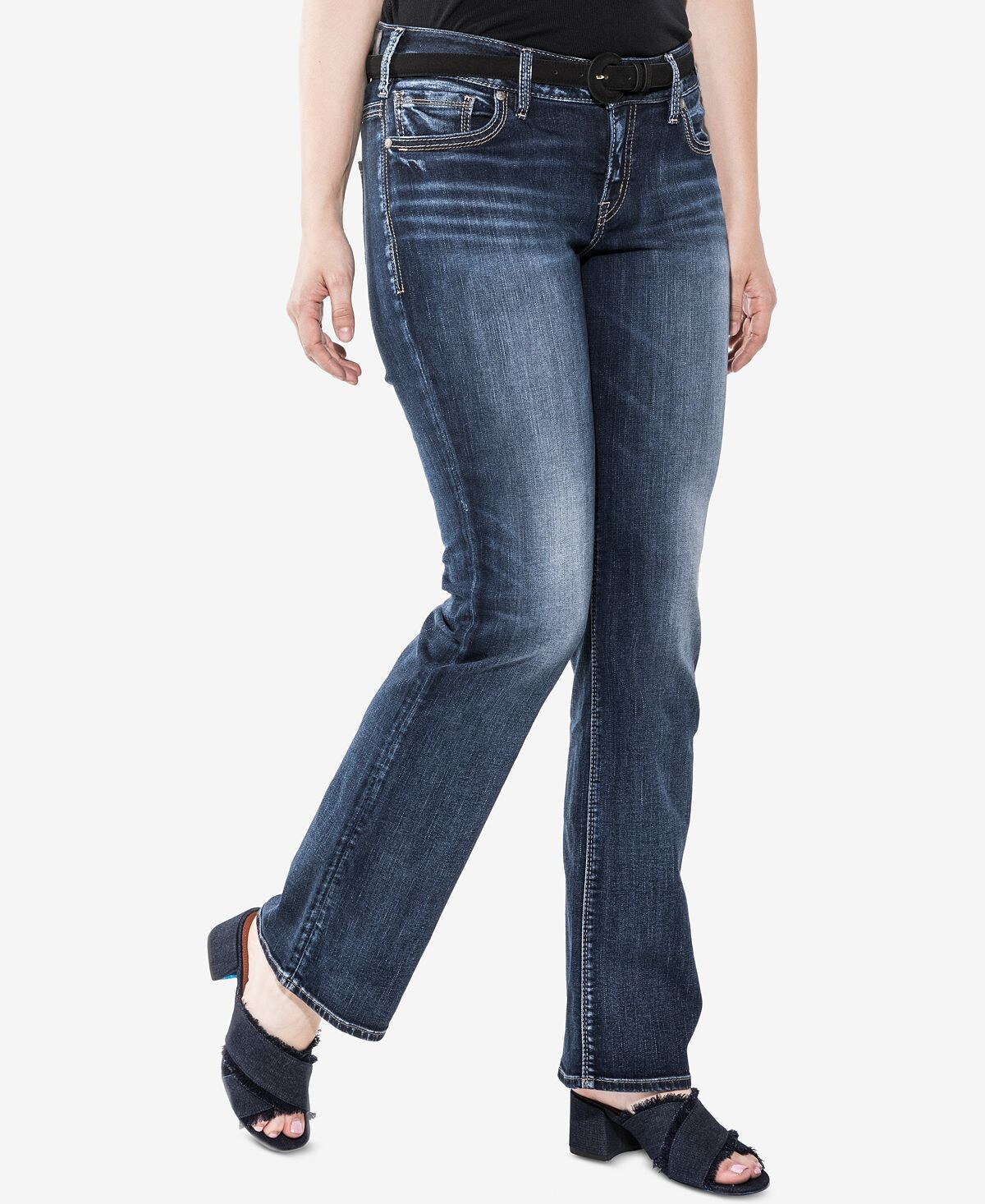 

Джинсы размера плюс Suki стрейч Bootcut Silver Jeans Co.