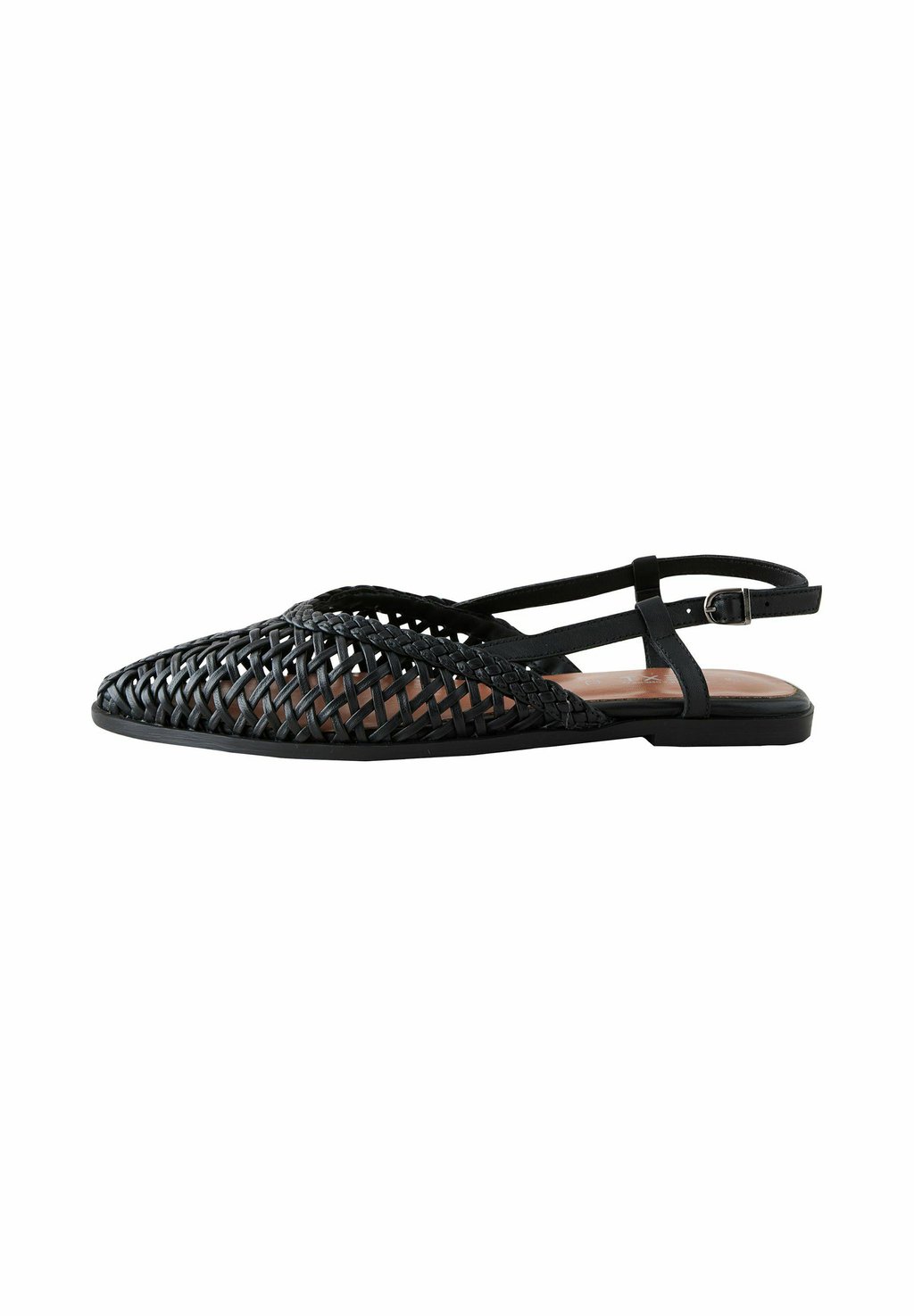 Туфли-лодочки с открытой пяткой REGULAR FIT-FOREVER COMFORT POINT TOW WEAVE Next, черный — фото 4