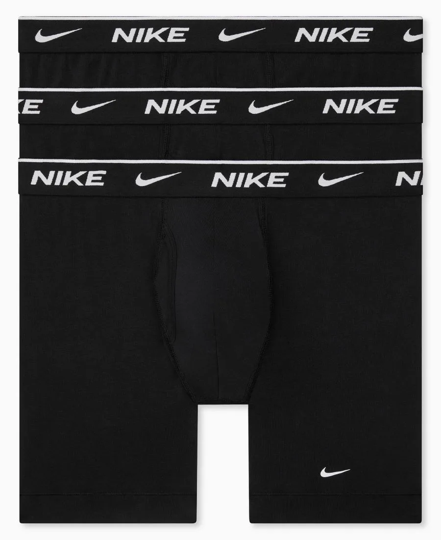 Nike Мужские боксеры Dri-FIT Essential из эластичного хлопка, комплект из 3 штук