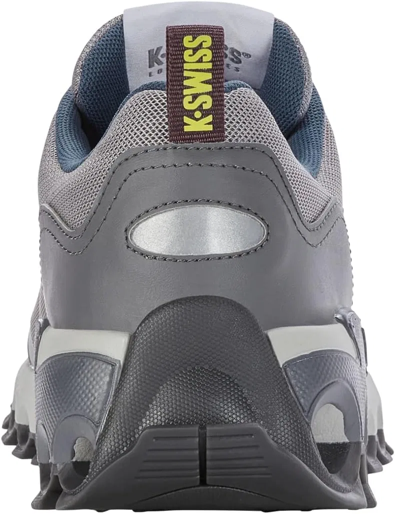 Мужские кроссовки K-Swiss Tubes GripSneaker, Shrkskn Stl Gry Chrc — фото 3