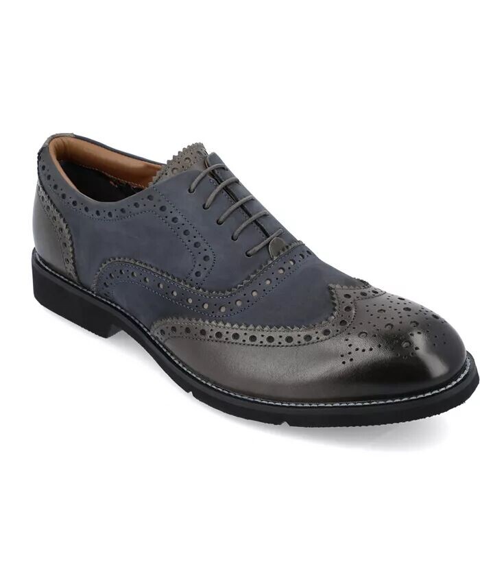 

Мужские туфли-оксфорды Covington Tru Comfort Foam Wingtip Thomas & Vine, синий