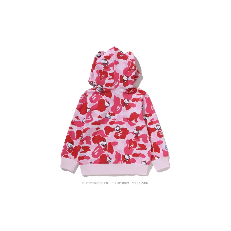Свитшот детский A BATHING APE розовый — фото 3