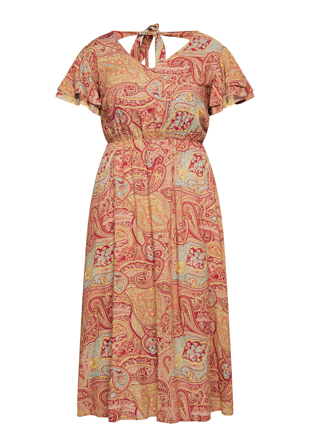 

Платье usha FESTIVAL Mit Paisley Print, цвет Bordeaux Mehrfarbig