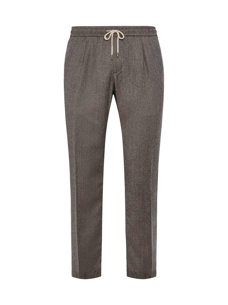 

Костюмные брюки Boggi Milano Regular Pleated Pants, серо-коричневый