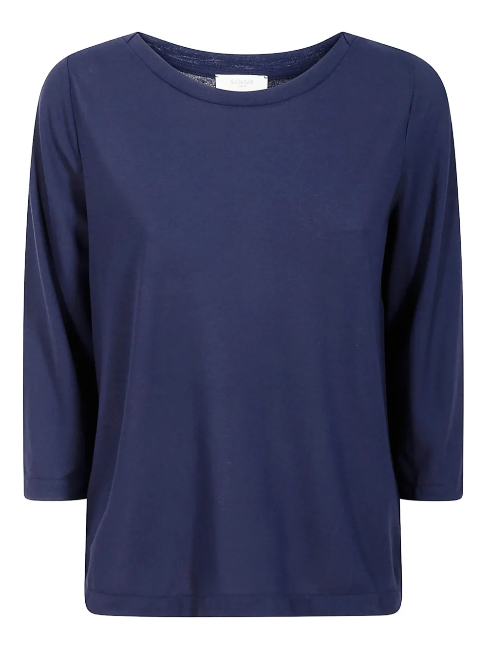 

Топ с вырезом лодочкой Zanone, синий