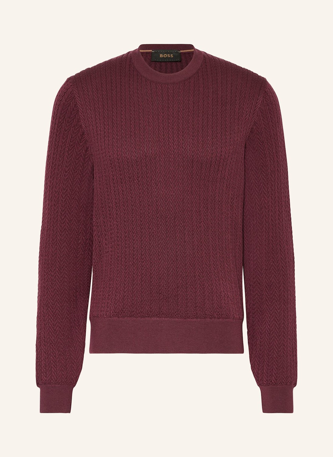 

Свитер л-эльдо Boss, фиолетовый