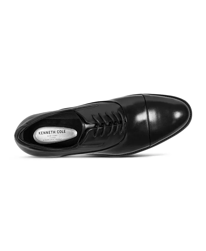 Мужские оксфорды Tully с кожаным мыском Kenneth Cole New York, черный — фото 3