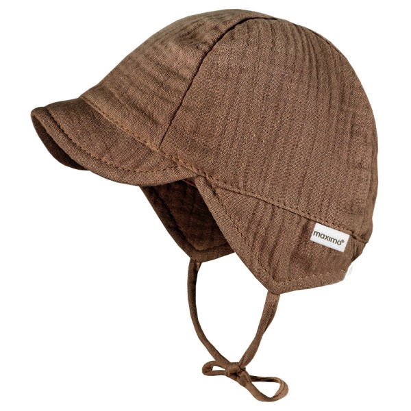 

Детская шапочка с защитой от ушей Maximo, Walnut