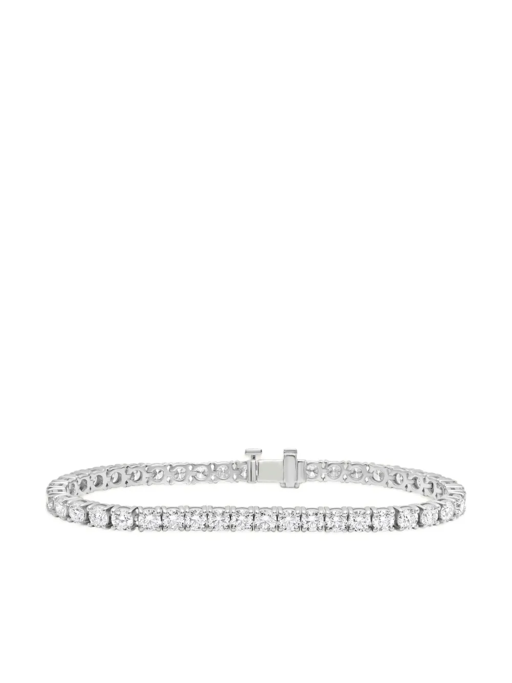 

Браслет Aurora из белого золота с бриллиантами Jewels Aficionado, серебяный