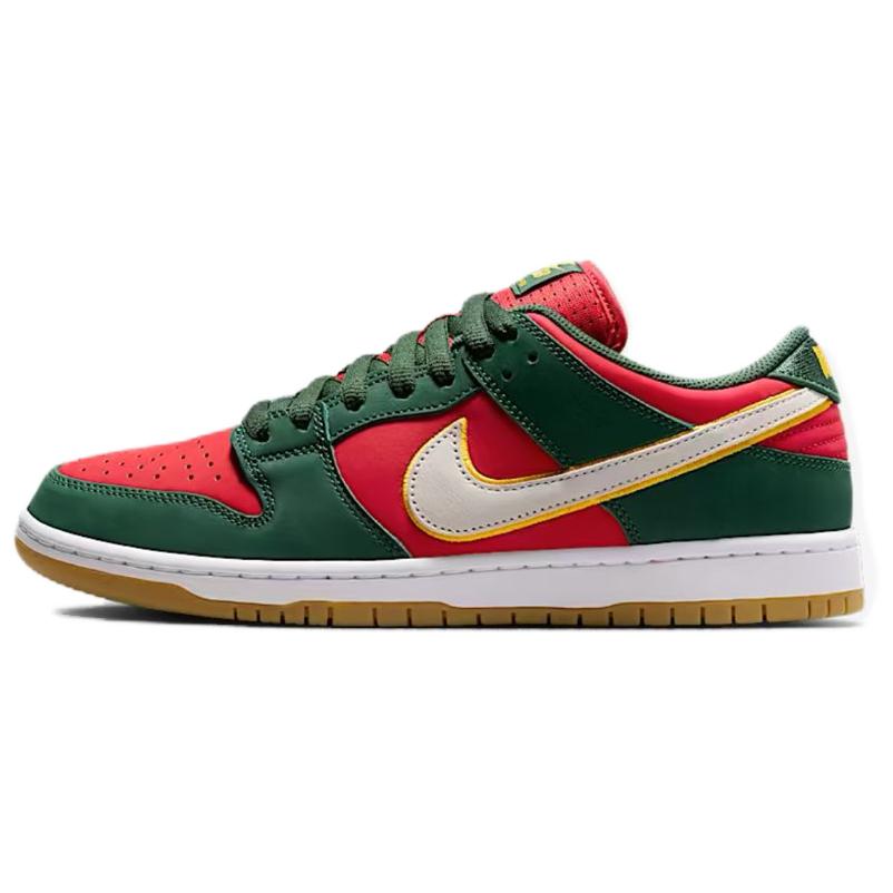 

Nike SB Dunk Low PRM "Seattle Supersonics" Красный Зеленый