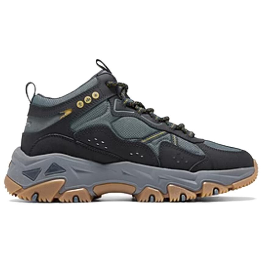 Кроссовки Skechers OUTDOOR MENS Lifestyle Shoes Men Mid-top Black/grey, желтый — фото 2