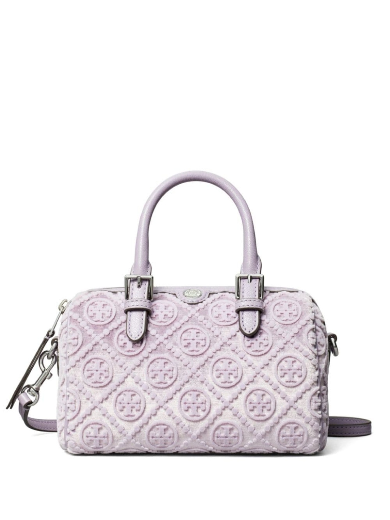 

Сумка-тоут T Monogram Tory Burch, фиолетовый